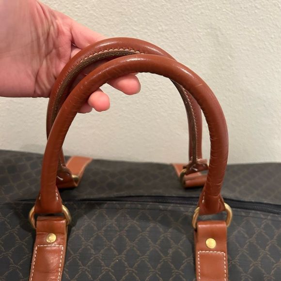 LongChamp vintage Weekender Bag Leather. Like new condition - Picture 2 of 15